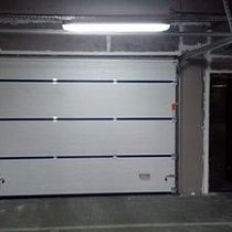 Механические секционные гаражные ворота ALUTECH серии TREND